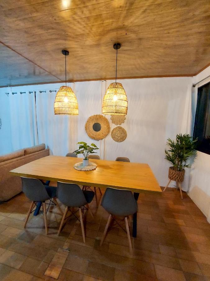 הוילה Puerto Jiménez Casa Bambu, Con Ac Y Wifi מראה חיצוני תמונה